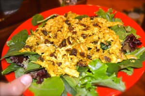 chicken salad, recipe from Whole Foods iphone app