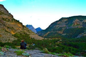 Me sulking nature, views...post an amazing & hard climbing day in Spain over 1.5 years ago. 