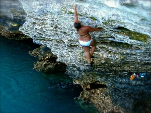 I never knew this side of Bermuda until climbing showed me.  